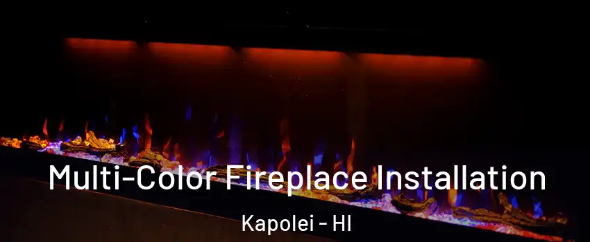  Multi-Color Fireplace Installation Kapolei - HI